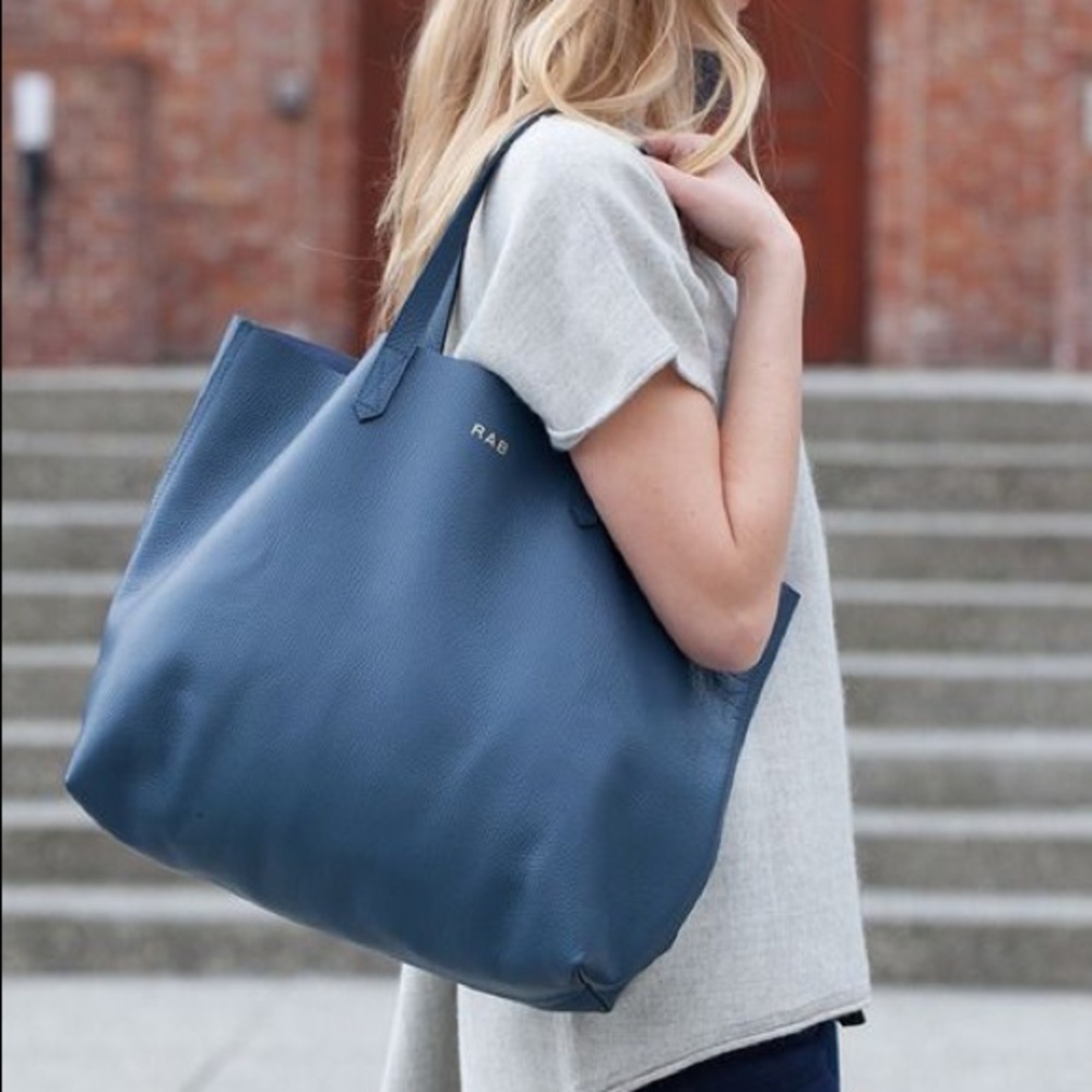New Cuyana Leather Large Tote Bag